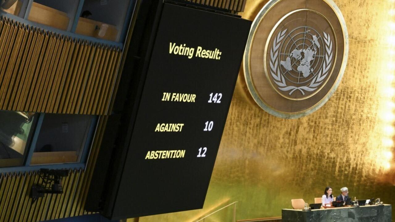 L'Assemblée générale de l'ONU soutient un futur État palestinien, mais sans le Hamas