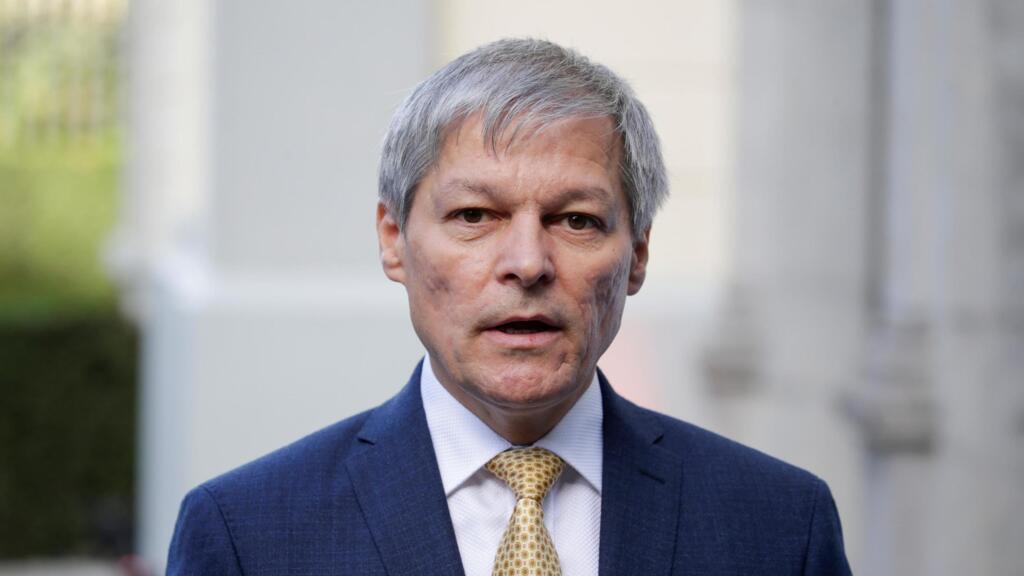 Dacian Ciolos au Parlement européen, le 17 octobre 2019, à Bruxelles.