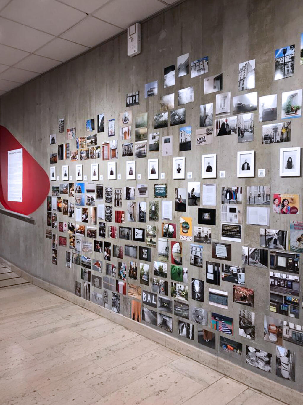 Exposição "A rua Godefroy-Cavaignac", em Paris.