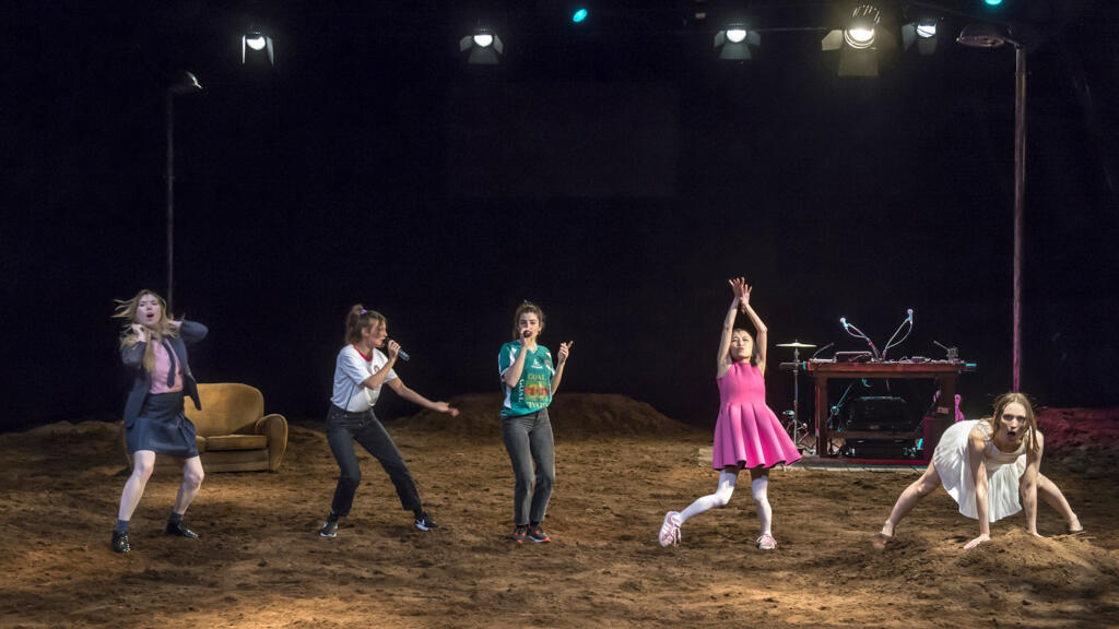 Une scène de «L'Éveil du Printemps», jouée au Théâtre de la Tempête à Paris, le 26 février 2020.