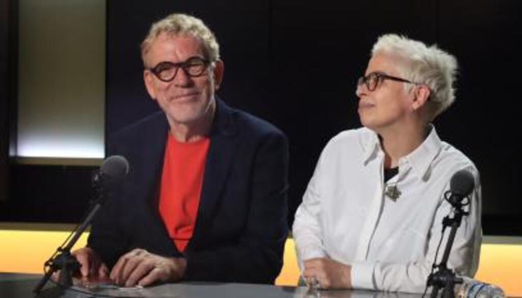 Dick Annegarn et Laurence Aloir à RFI.