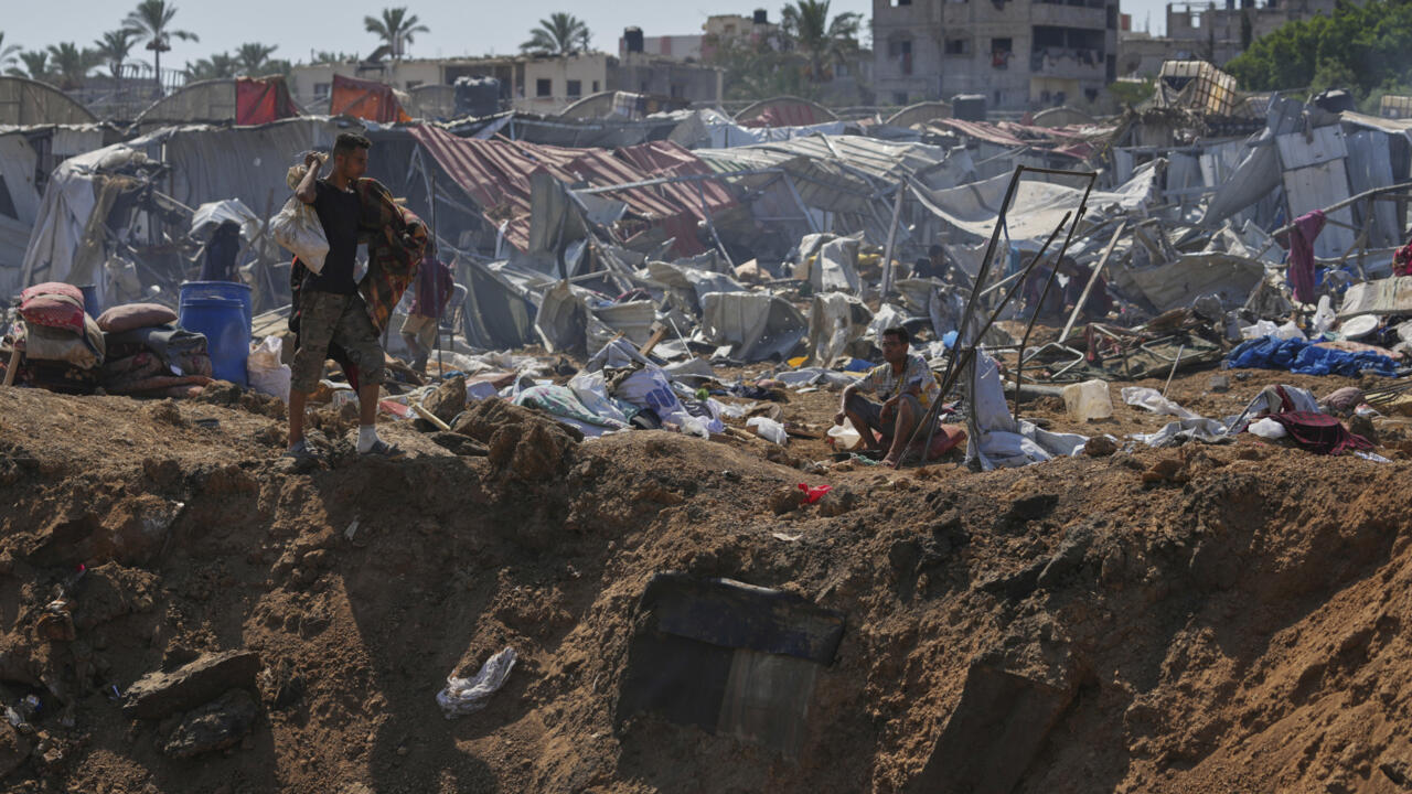 Gaza: le manque de toilettes, un problème sanitaire majeur dans les camps de déplacés