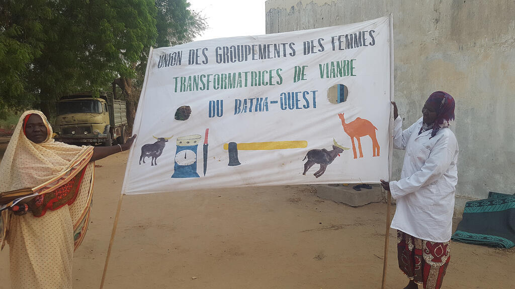La Fédération des femmes transformatrices de viande séchée à Ati, au Tchad