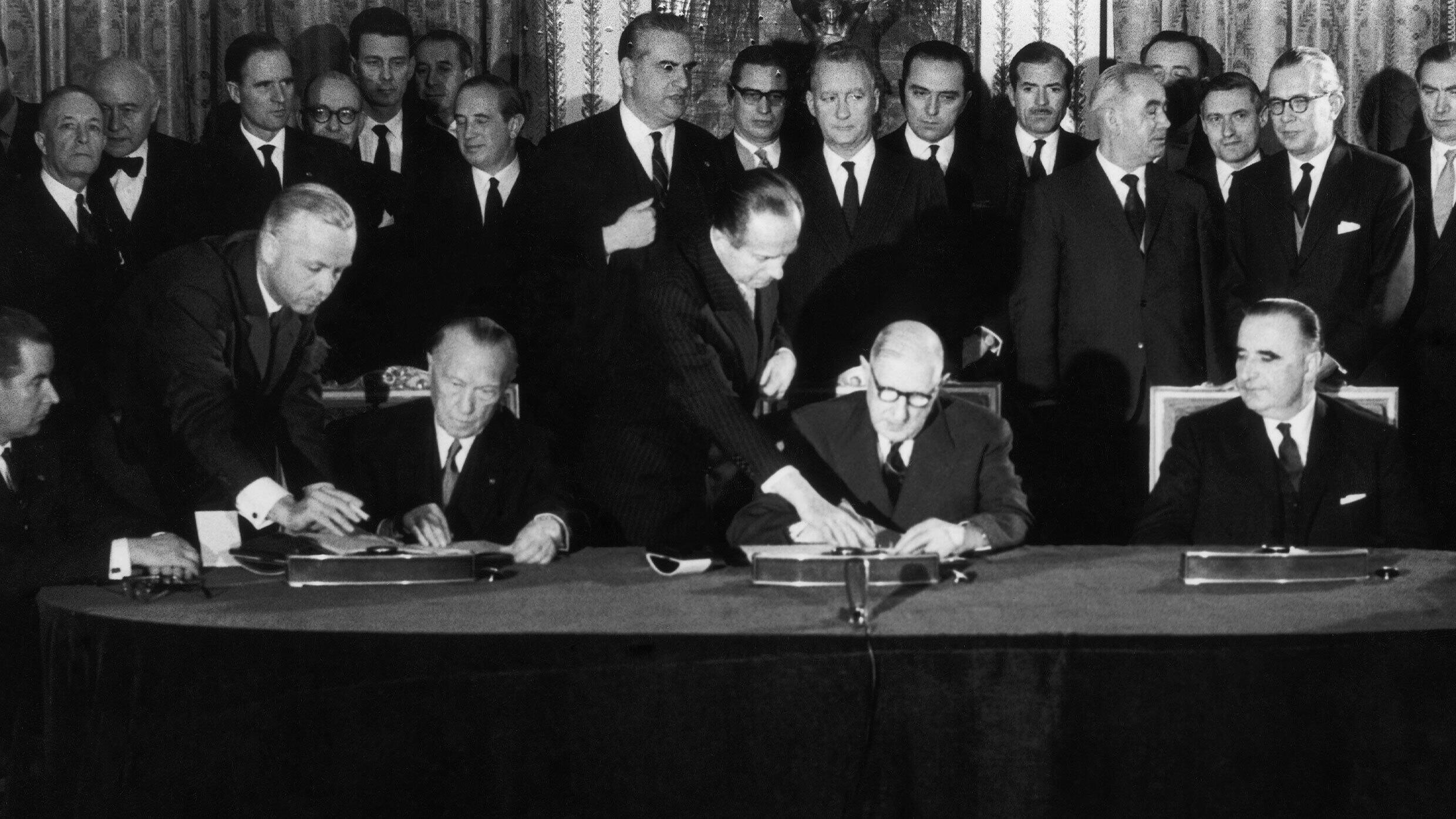 Traité de l’Élysée début de la coopération francoallemande