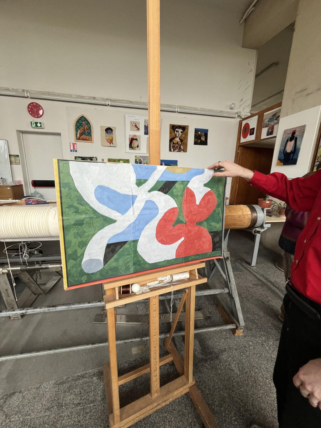 Carton pour réaliser une tapisserie