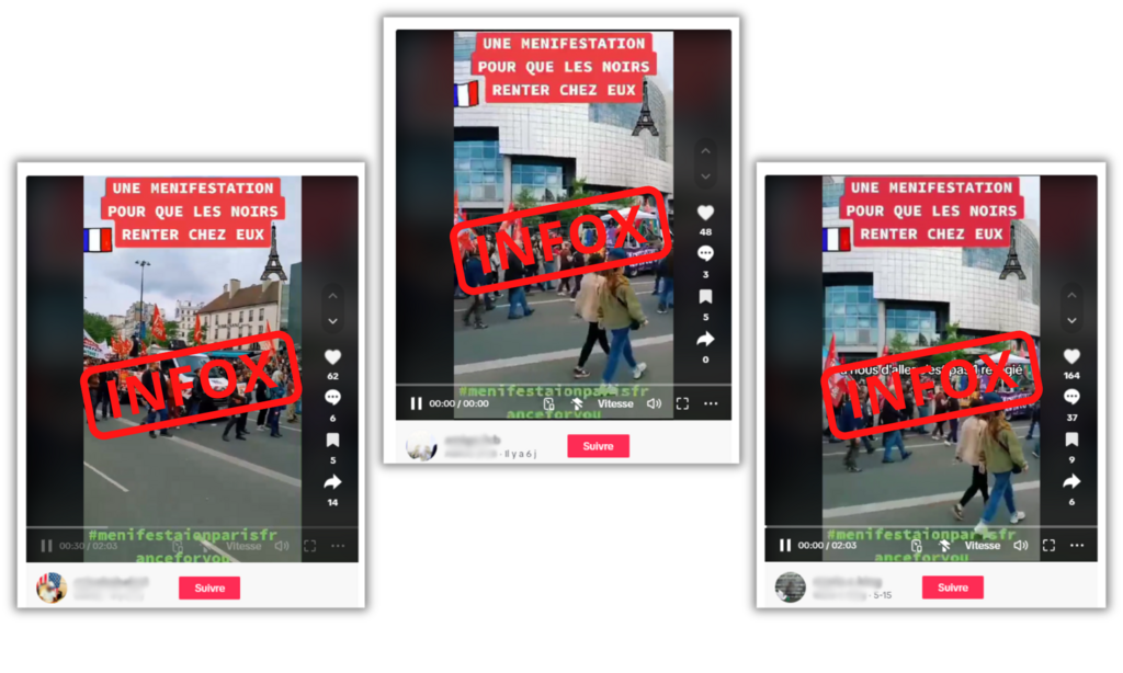 L'infox circule notamment sur Tik Tok.