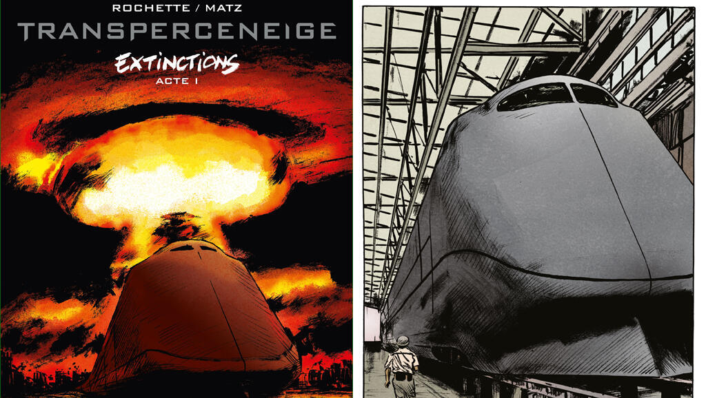 «Transperceneige : Extinctions Acte 1» une bande dessinée de Jean-Marc Rochette