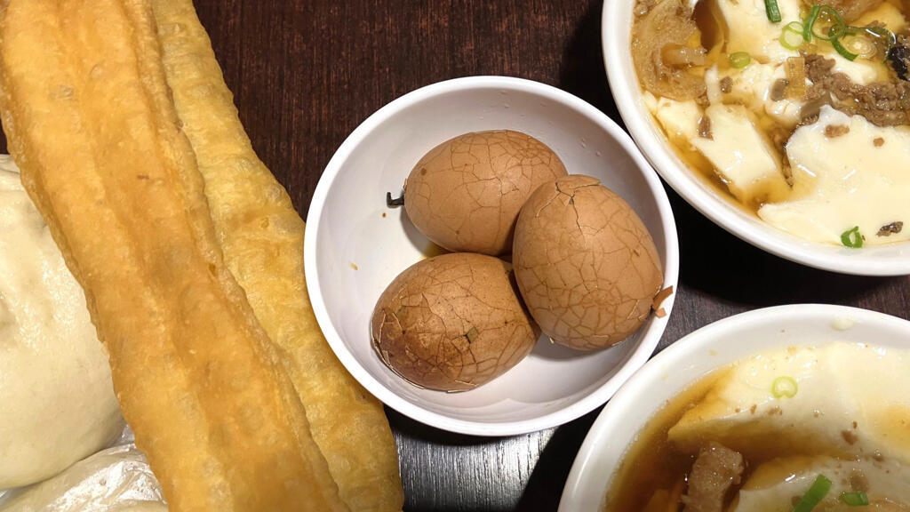 Petit déjeuner chinois.