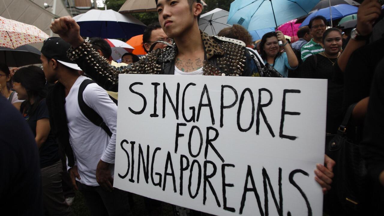 A Singapour, «le raslebol d'un type de gouvernance»