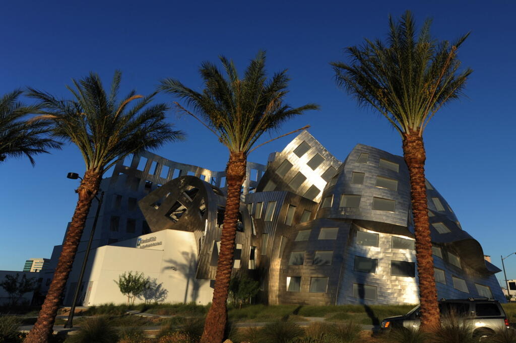 Le Cleveland Clinic Lou Ruvo Center for Brain Health, conçu par l’architecte de renommée mondiale Frank Gehry à North Las Vegas le 12 octobre 2010
