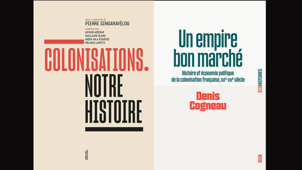 «Colonisations, notre histoire», de Pierre Singaravélou et «Un empire bon marché», de Denis Cogneau.