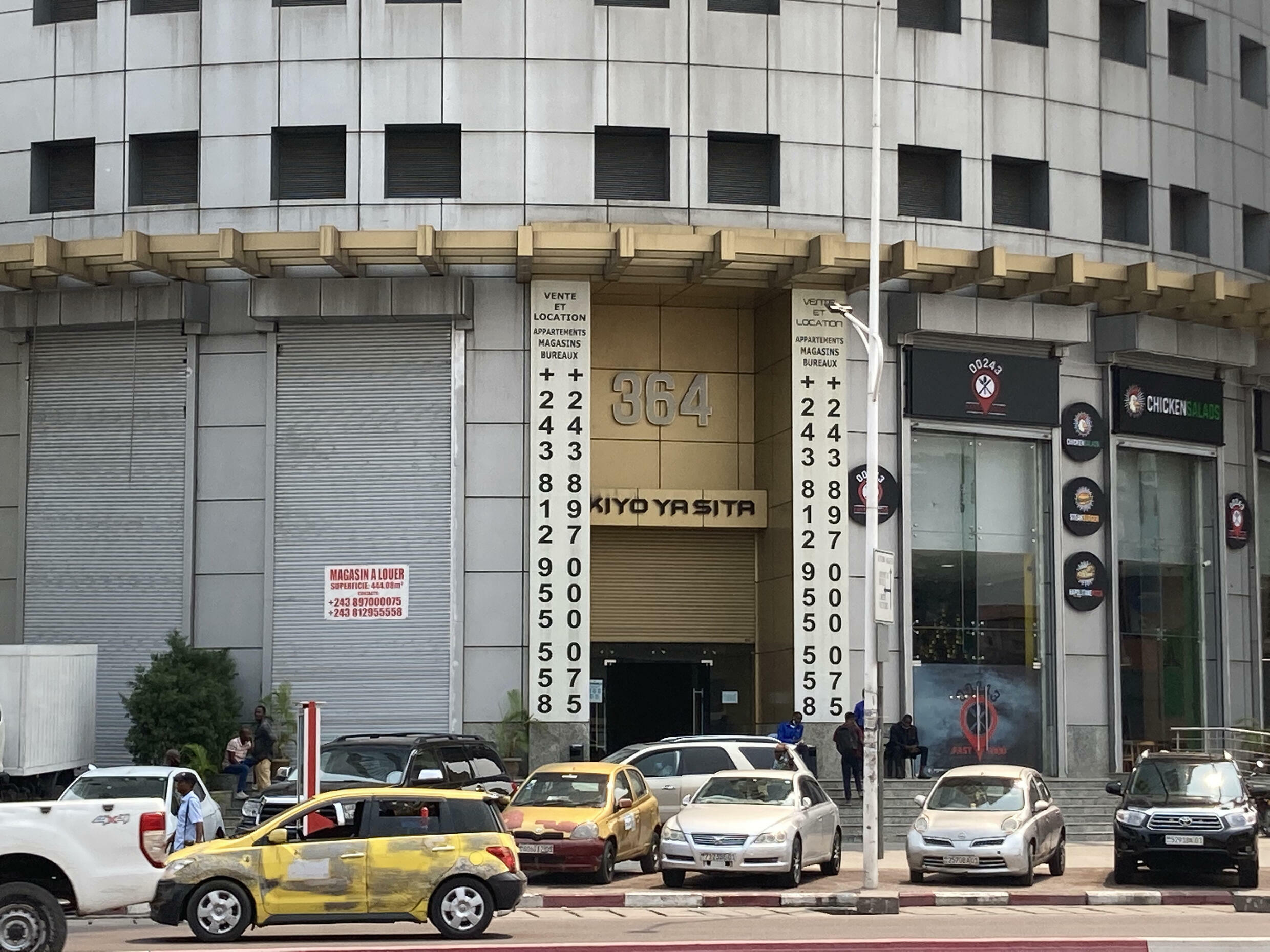 L'immeuble Kiyo Ya Sita, en RDC.
