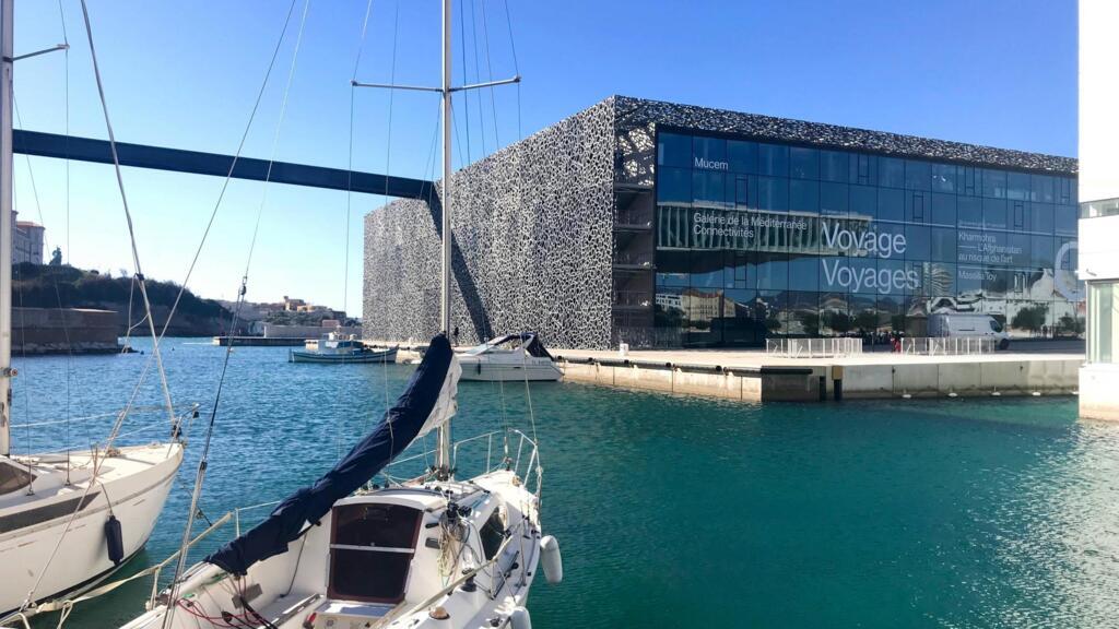 Le Mucem à Marseille au pied du fort Saint-Jean.