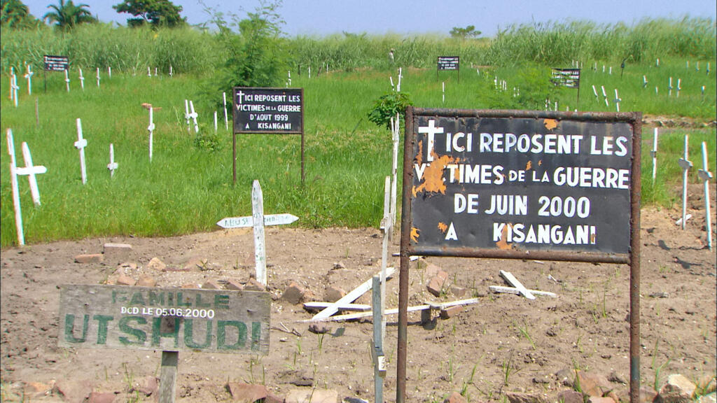 Cimetière de victimes de guerre, Kisangani, RDC.