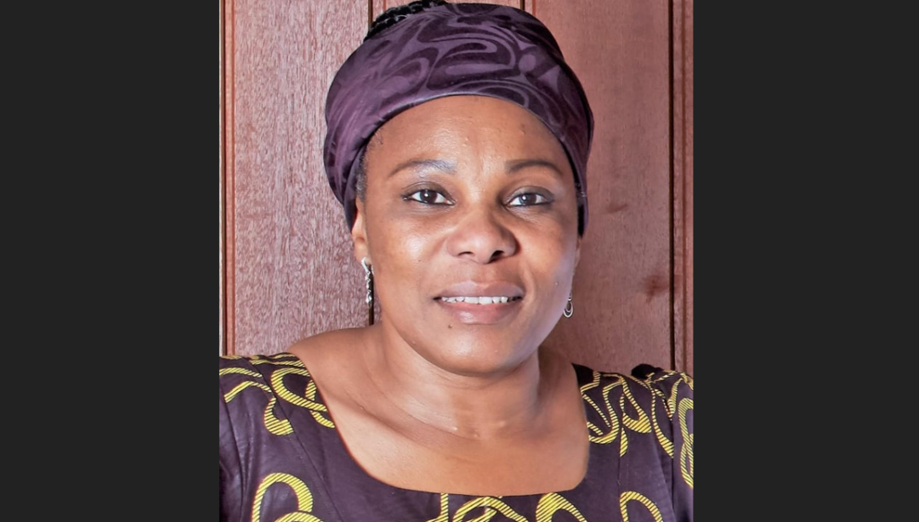 Portrait de la réalisatrice et productrice camerounaise Mary-Noël Niba.