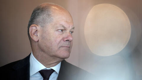 اولاف شولتز، صدراعظم آلمان، ۱۲ ژوئن ۲۰۲۴.