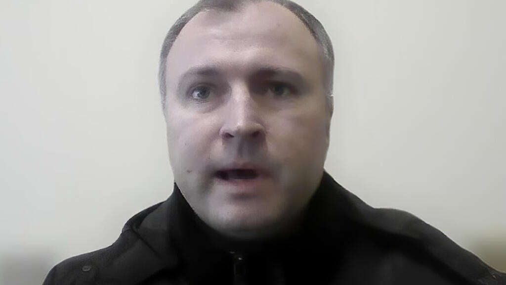 Victor Zhora, un haut responsable ukrainien de la cybersécurité, tient une conférence de presse pour les médias internationaux le vendredi 4 mars 2022, depuis un bunker à Kiev, en Ukraine (Image d'illustration tirée d'une vidéo)