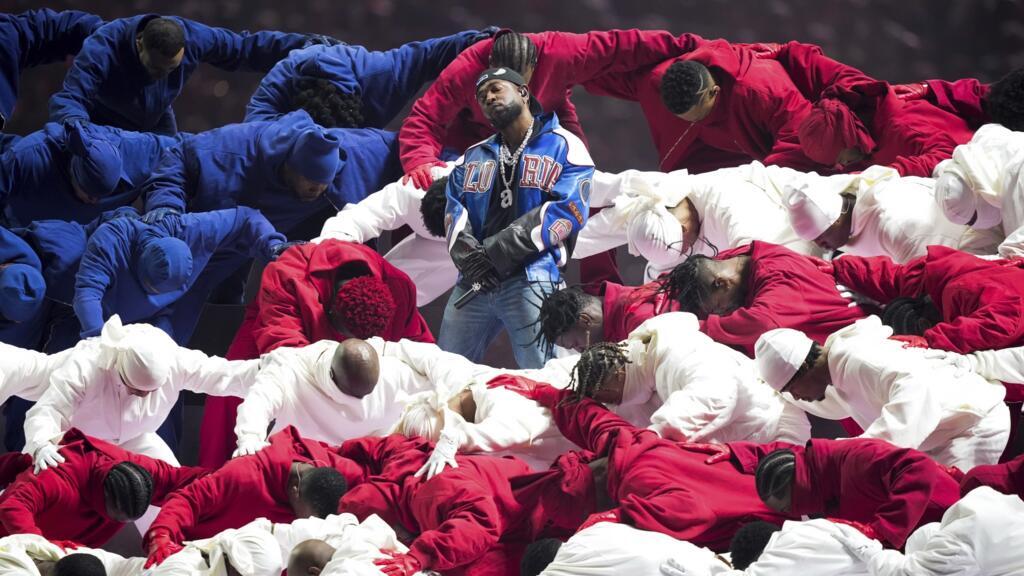 Kendrick Lamar à la mi-temps du Superbowl dimanche 9 février 2025.