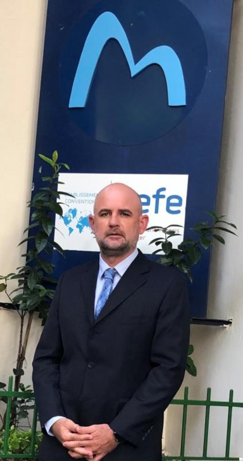 Victor Irrmann, diretor do Lycée Molière do Rio de Janeiro.