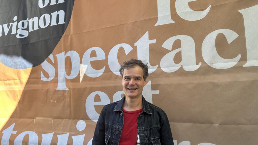 O ator, diretor e produtor brasileiro Antônio Interlandi no Festival de Avignon de 2025.