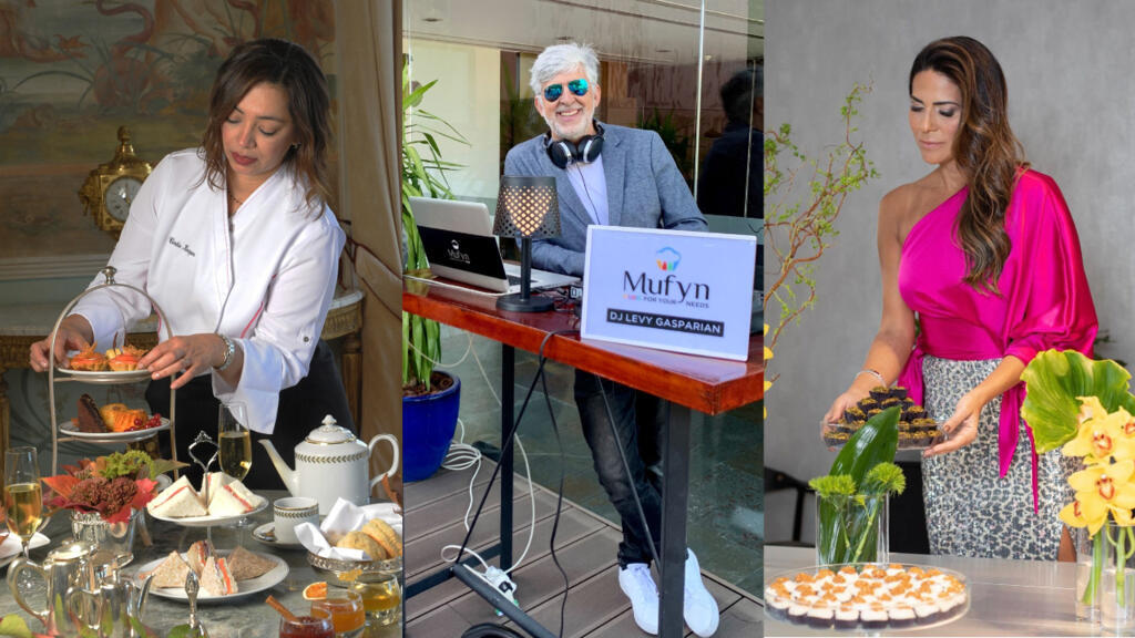 A chef pasteleira Cíntia Koerper, o DJ Levy Gasparian e a Fabiana Barcelos, que faz serviços de organização de festas, estão entre os profissionais brasileiros que atuam na dinâmica indústria de casamentos em Portugal.