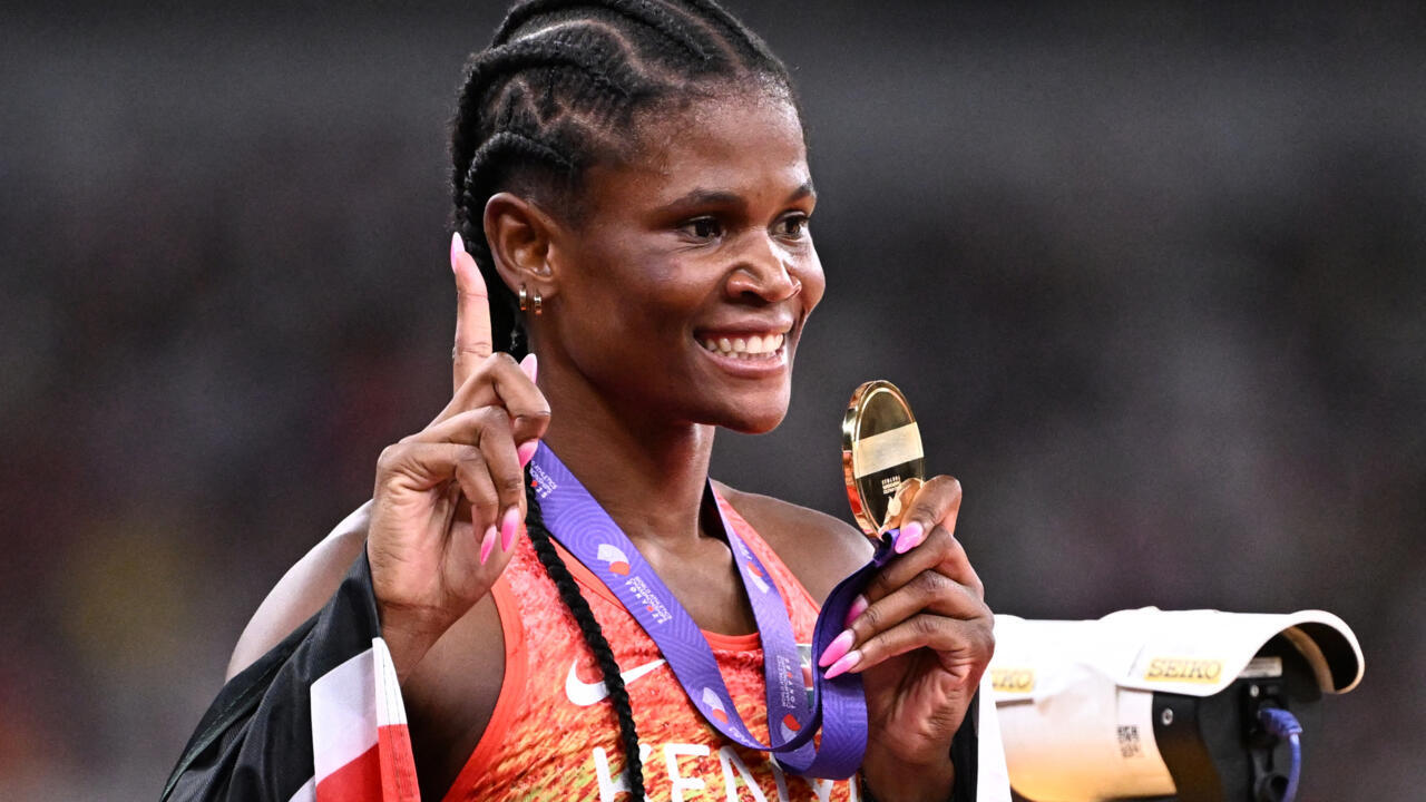 Mondiaux d'athlétisme: entre reines de la piste et belle surprise, le Kenya était à la fête