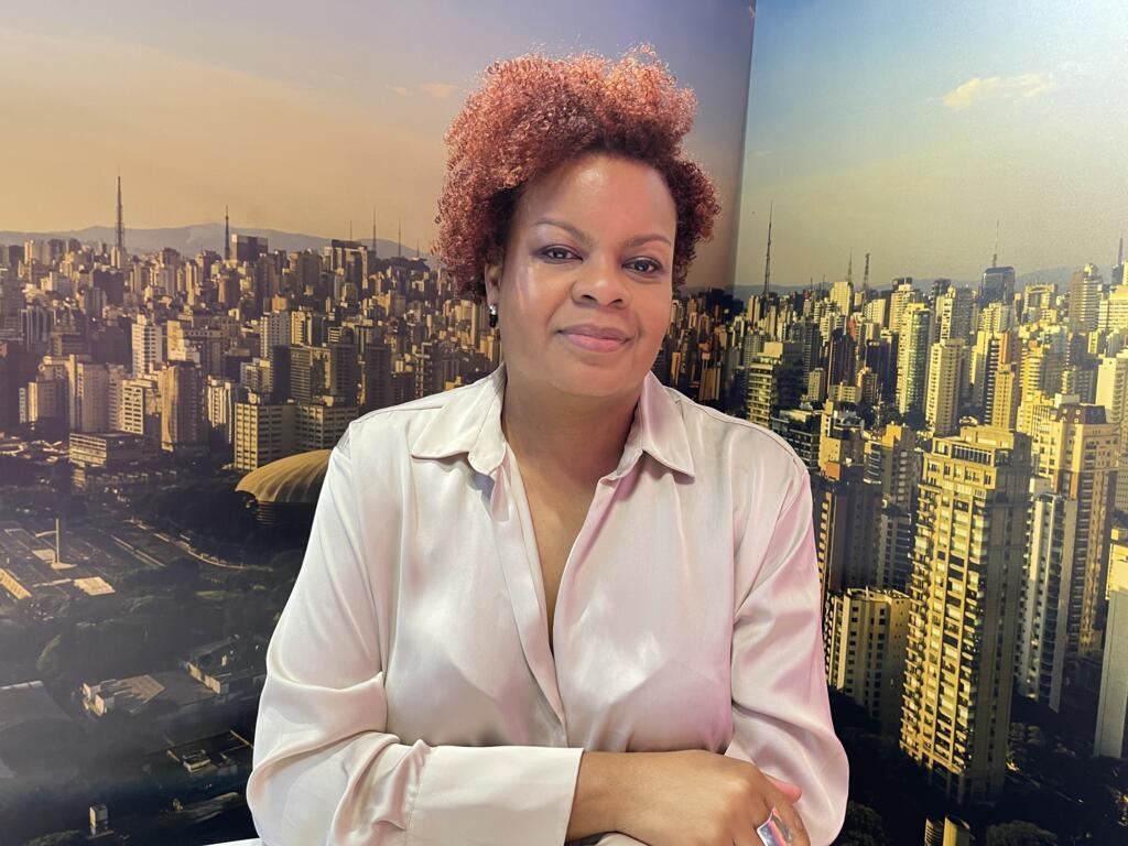 Lyara Oliveira, presidente da SPcine, a empresa de audiovisual da cidade de São Paulo, presente no Mercado do Filme de Cannes.