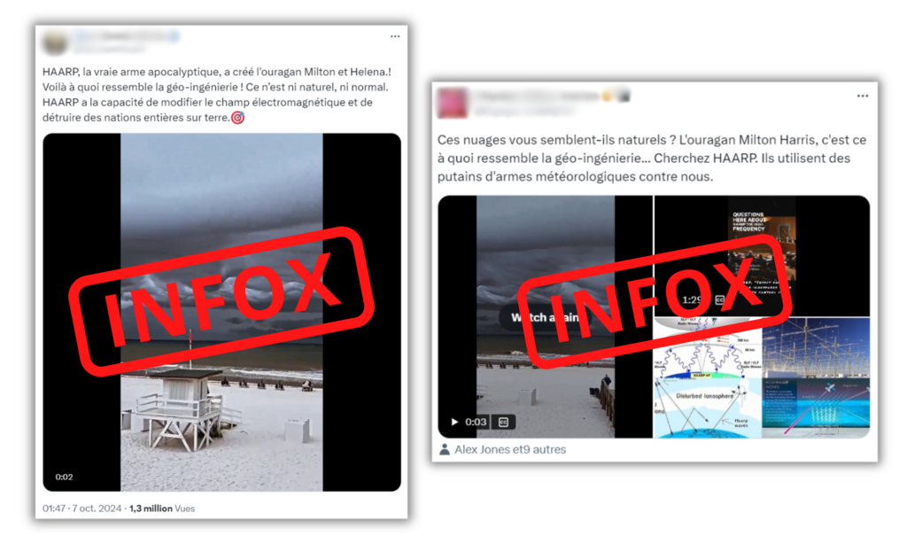 Cette vidéo sortie de son contexte cumule plus de 4 millions de vues rien que sur X (ex-Twitter).