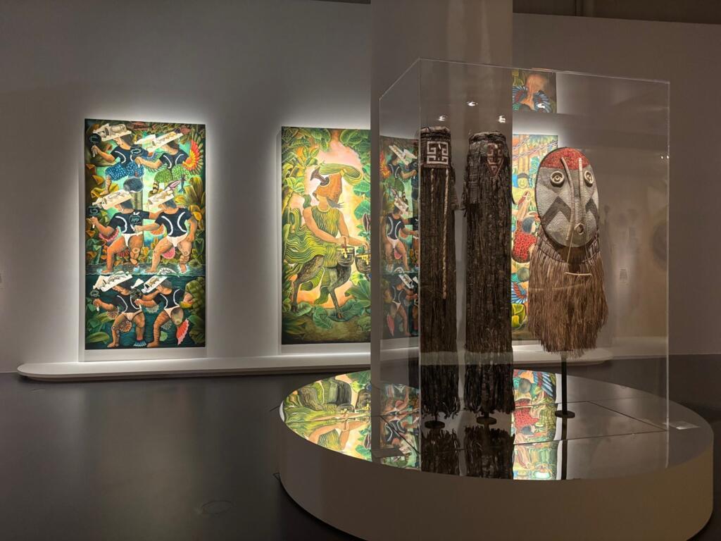Mostra "Amazônia", no Museu do Quai Branly, em Paris, em 29 de setembro de 2025.