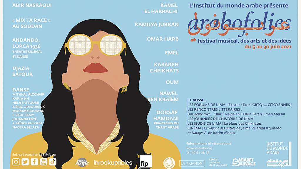 Le festival Arabofolies, à l'Institut du Monde arabe, du 5 au 30 juin 2021.