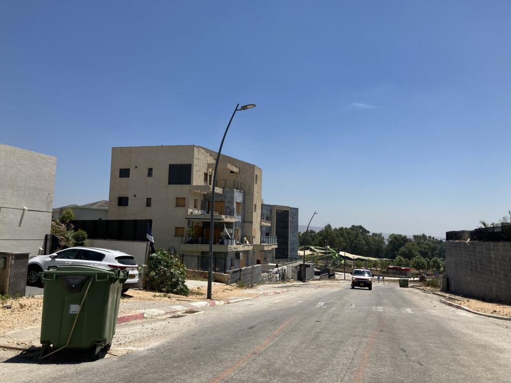 A la frontière Nord d'Israël, la ville de Kiryat Shmona où 90% de la population a été évacuée depuis le 7 octobre.