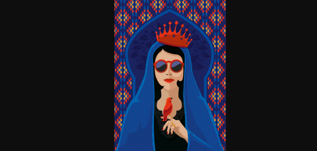"Sadu Queen" par Farès Cachoux exposée à l'Ima de Tourcoing dans le nord de la France