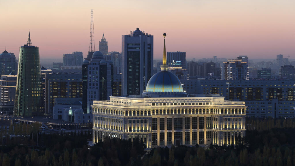Palatul Akorda, reședința președintelui kazah, Astana, Kazahstan, 1 octombrie 2024.