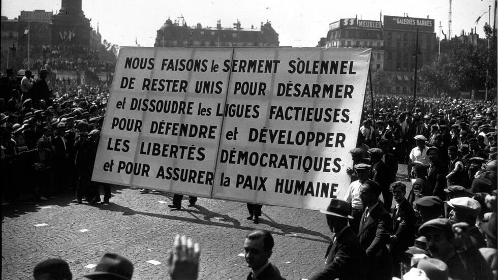 1936, le Front populaire contre le fascisme et l’antisémitisme, pour les progrès éducatifs et