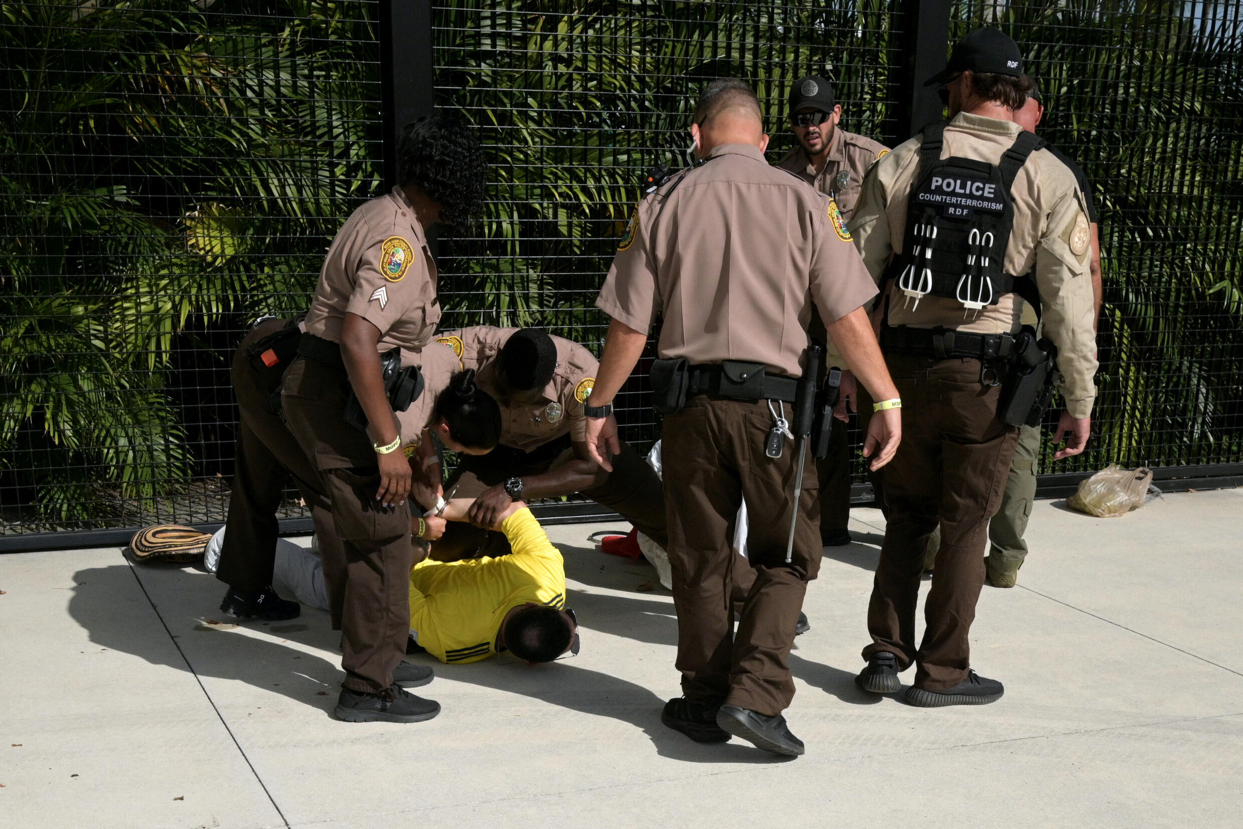 Incidentes en ingreso al estadio antes de la final entre Argentina y