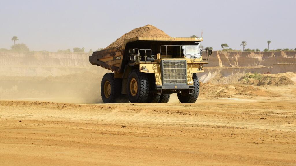 Cargaison issue de la mine de phosphate de Taïba exploitée par ICS.