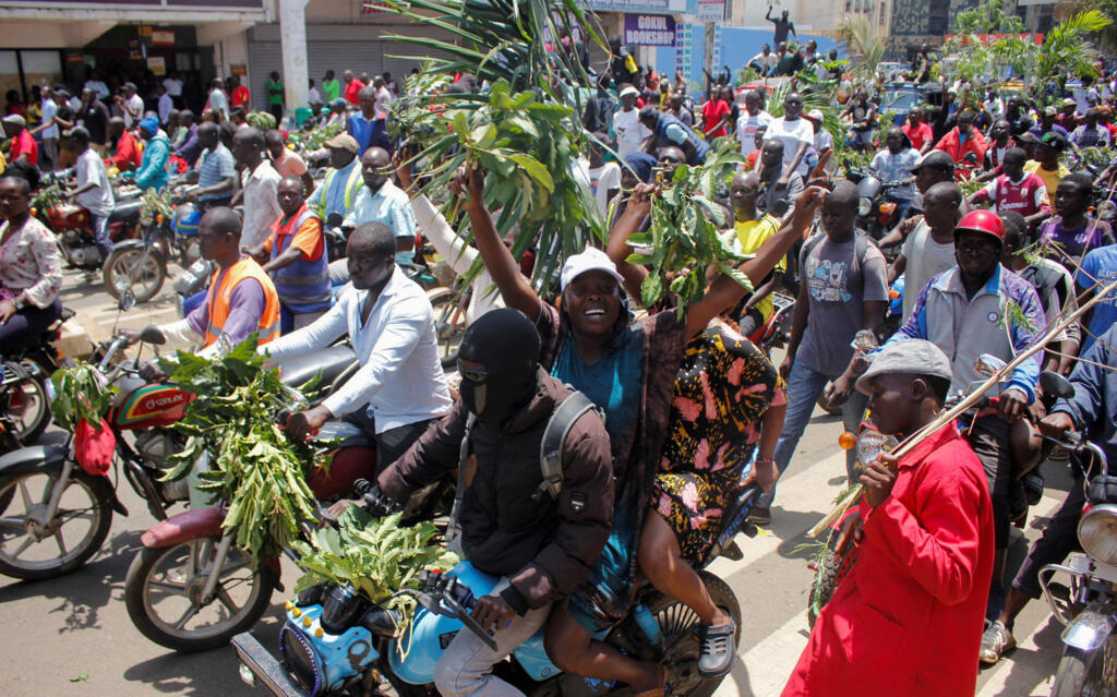 Wafuasi wa Raila jijini Nairobi, 16 10 2025