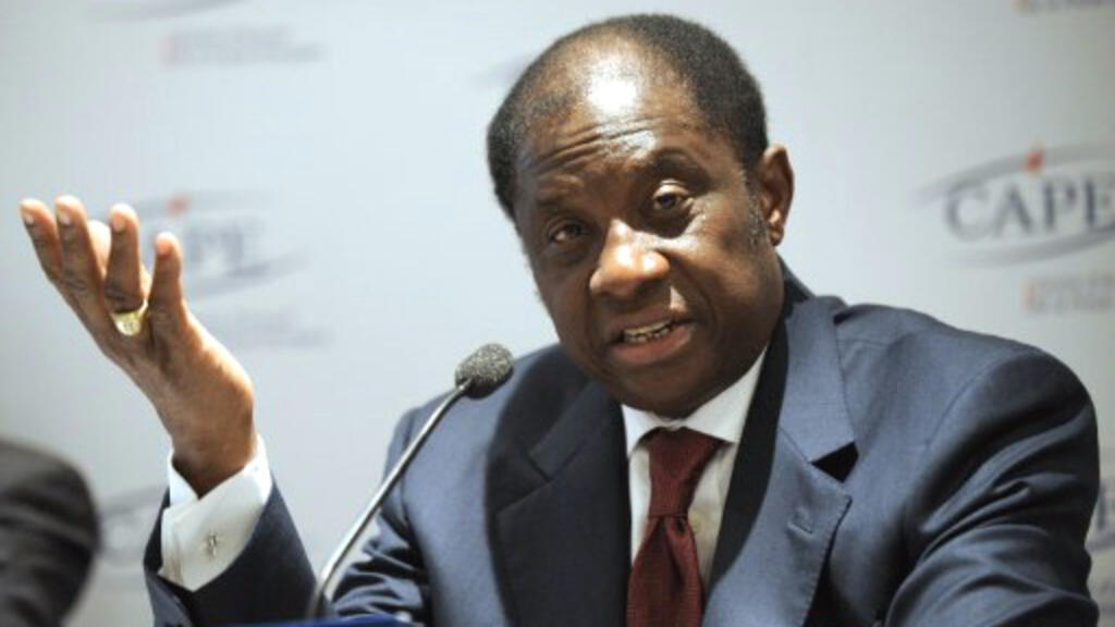 Alexis Thambwe Mwamba, actuel président du Sénat de la RDC. Ex-ministre congolais des Affaires étrangères.
