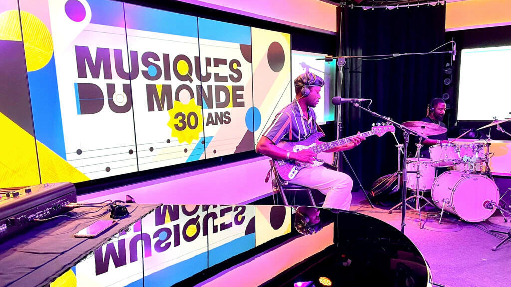 Alune Wade et Dharyl Esso à RFI.