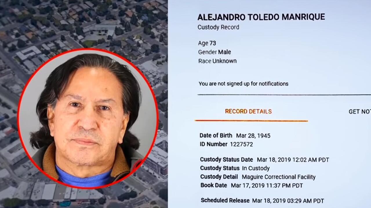 Peru Expresidente Toledo Detenido En Estado De Ebriedad En Estados Unidos