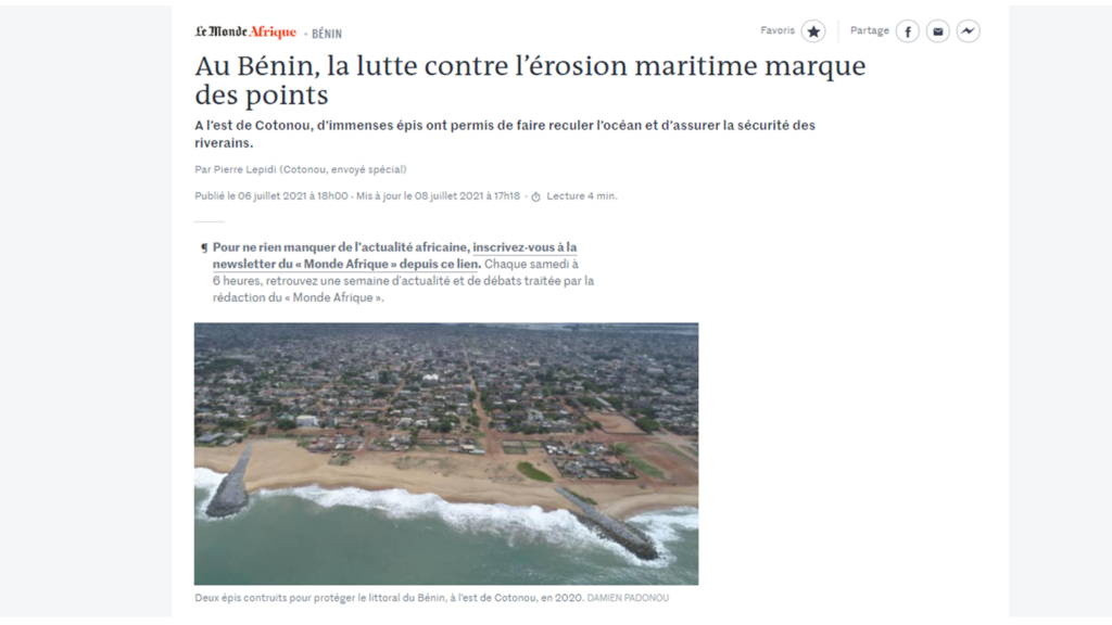 L'enquête de Pierre Lepidi, envoyé spécial à Cotonou, est à retrouver sur le site du quotidien du soir.
