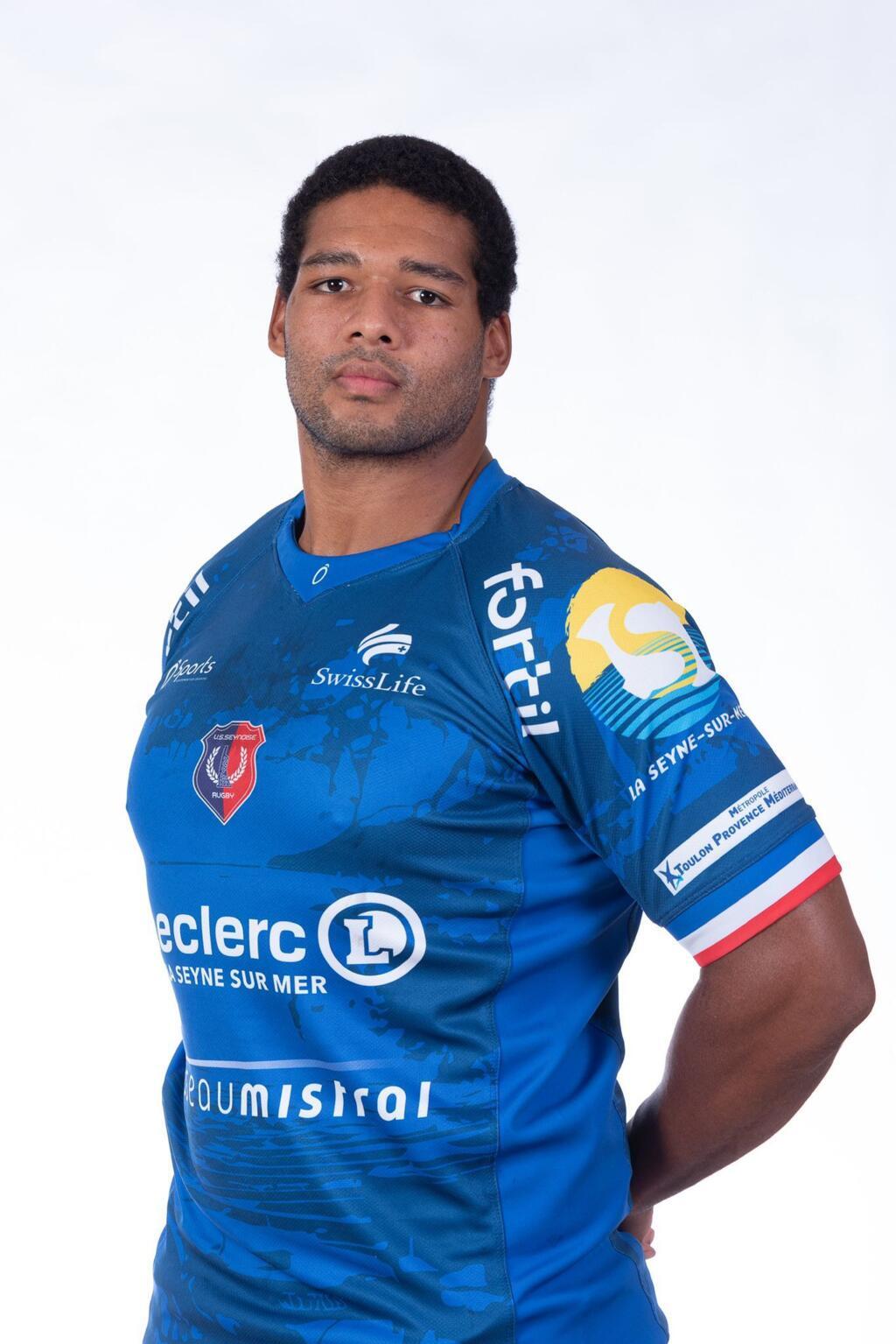 Caique Segura, atleta brasileiro de rugby que atua na França