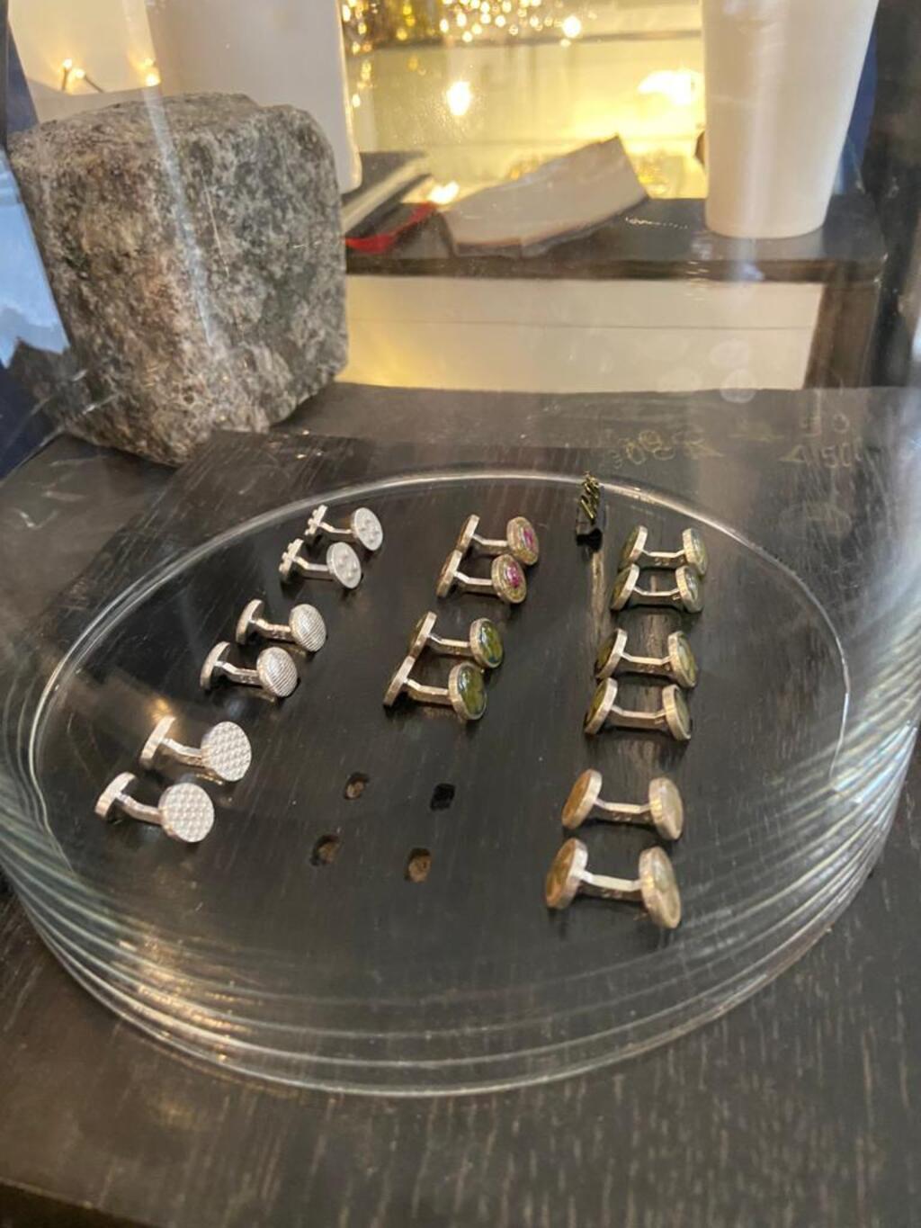 Collection boutons de manchette