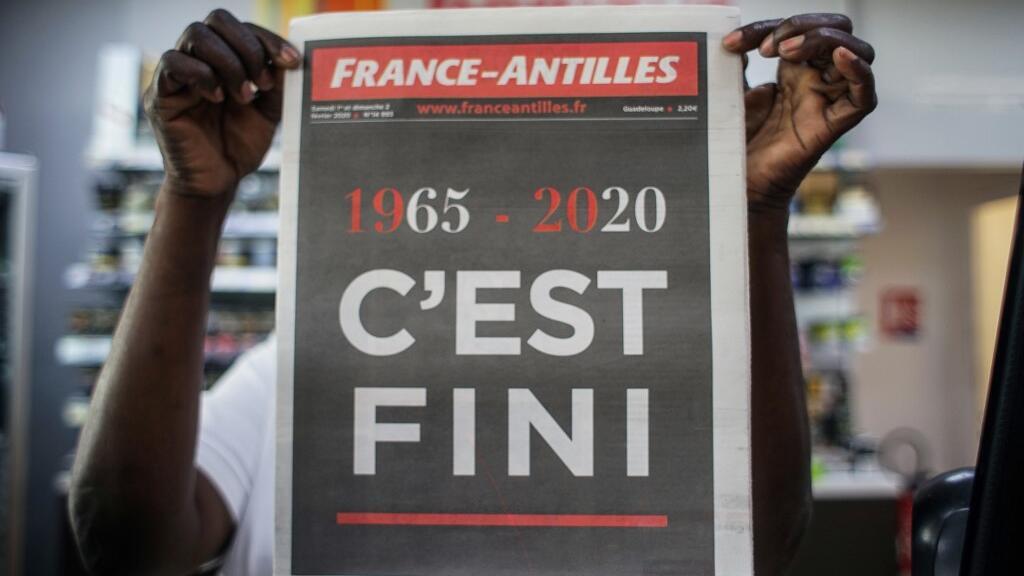 2020 marque l'année de la fin du journal France-Antilles.