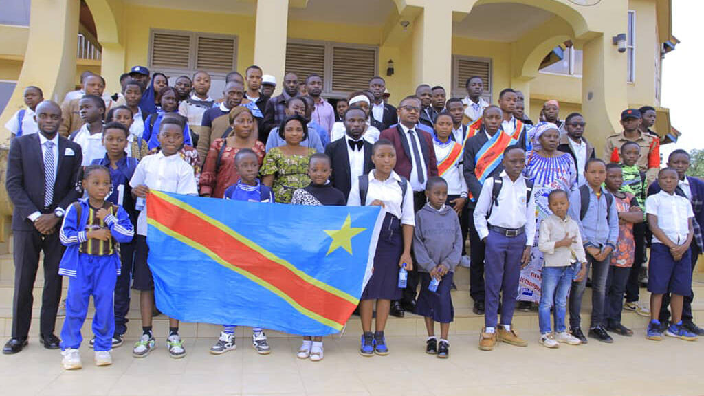 Des participants à la Journée Internationale de l'Éducation.