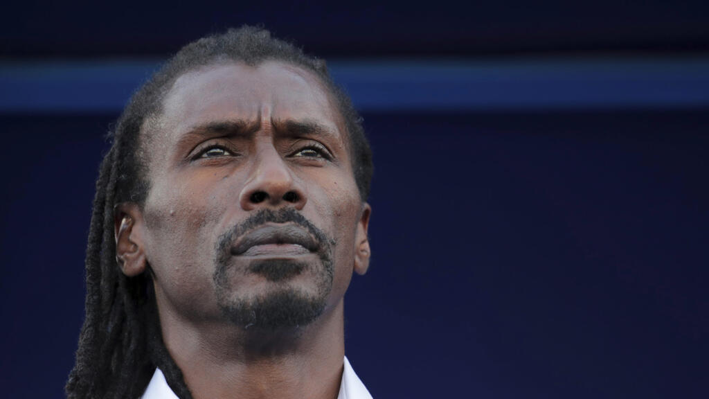 Aliou Cisse, l'entraineur de l'équipe de football du Sénégal, qualifiée pour les barrages.