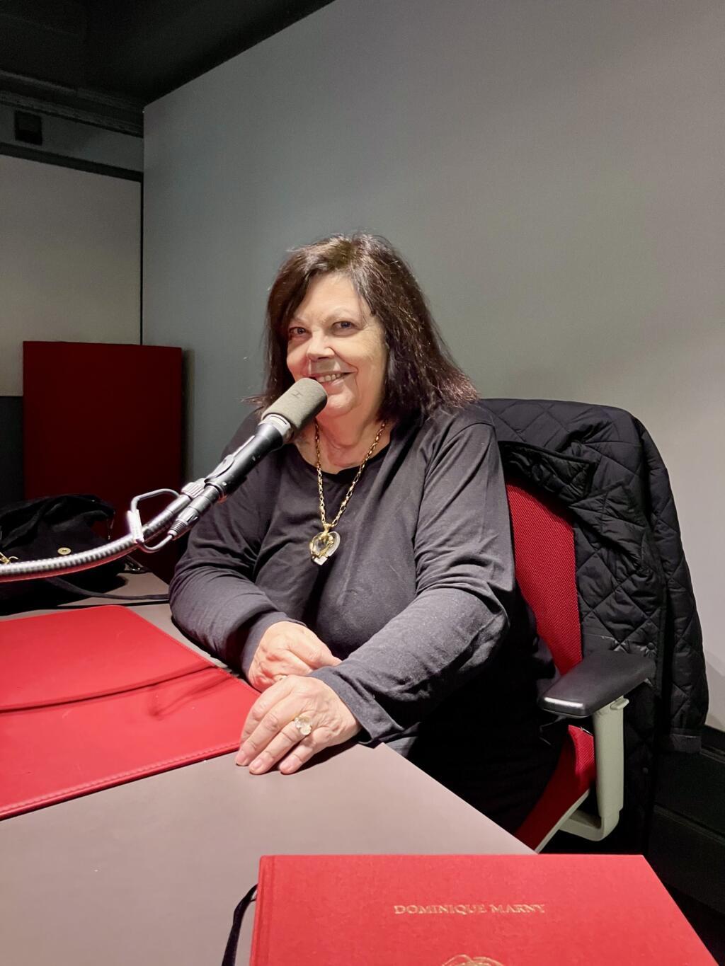 en studio à RFI (février 2025)