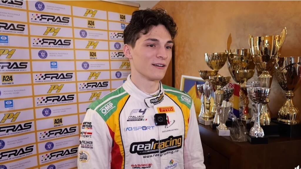 Andrei Dună are ambiția de a ajunge pilot de Formula 1