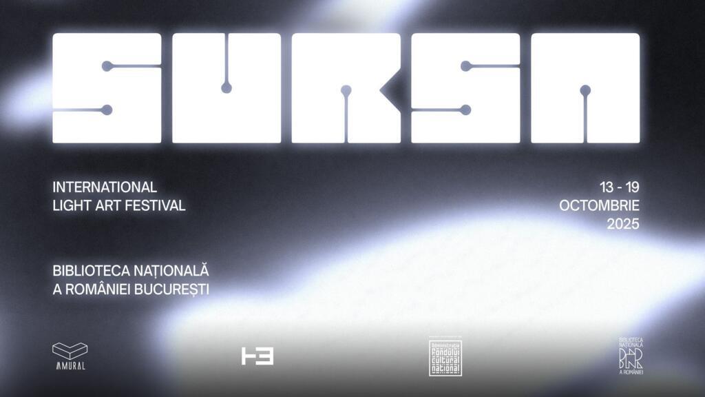 SURSA International Light Art Festival are loc între 13 și 19 octombrie la Biblioteca Națională a României, fiind mai mult decât un spatiu dedicat artei luminii, fiind de fapt o expoziție-manifest.