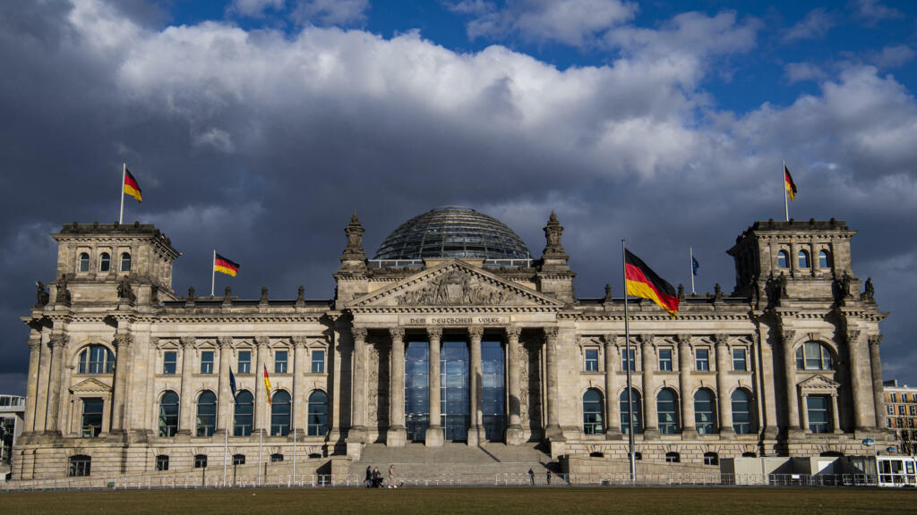 Le Parlement allemand, le Bundestag.
